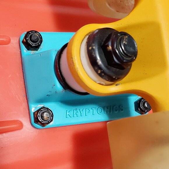 (SOLD ON EBay) KRYPTONICS "VINTAGE" 1965- "TORPEDO" SKATEBOARD (22.5" X 6") - Picture 12 of 16